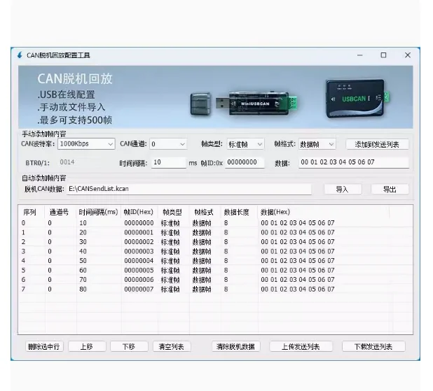 Mini Versie Usbcan Can Analyzer Ondersteunt Secundaire Ontwikkeling Canopen J1939 Devicenet