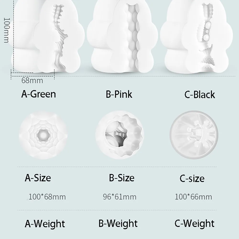 2026 Male Masturbator Cup Soft Silicone Vacuum Sucking Pocket Stroker Manual Endurance Trainer Adult Toys for Men view 5