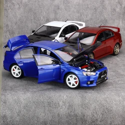 VIAT MODEL 1:18 Lancer Evolution X JDM Simulation Limited Edition All Open Alloy Metal Static Car Model Toy Gift