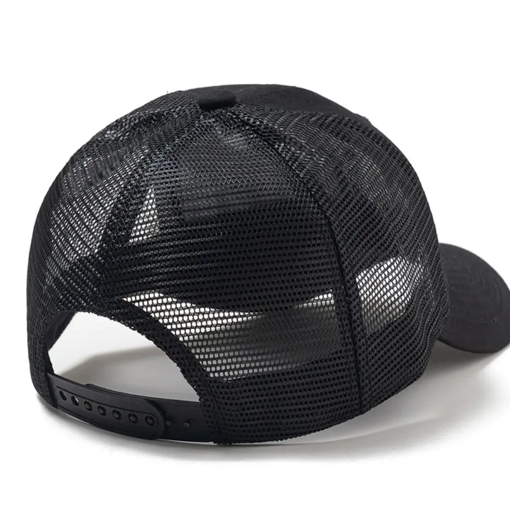 

Lether Patch DAD Snapback Cap Casual Wear Vintge Retro DADDY Trucker Hat Mesh Sun Protection Net Baseball Cap Outdoor Sports