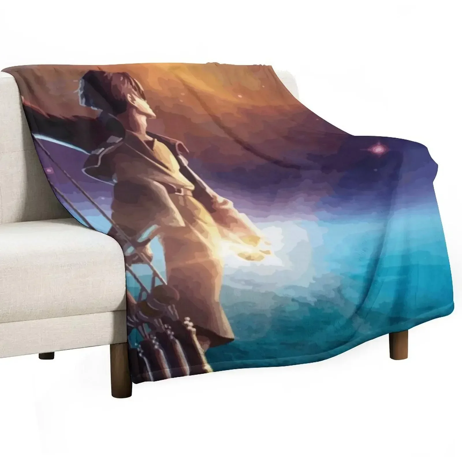 Treasure Planet Throw Blanket Sofa Quilt Custom Weighted Designers Flannel Moving Blankets