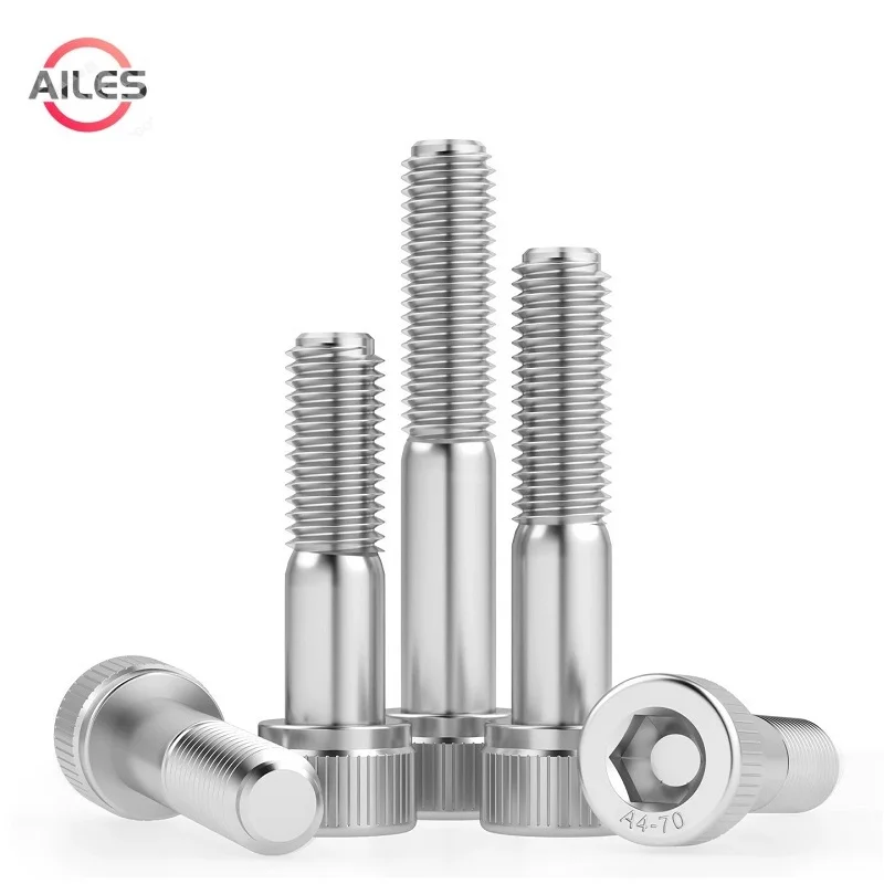 316 Stainless Steel M4 M5 M6 M8 M10 M12 Hexagon Socket Cap Head Half Tooth Screws Hex Socket Cap Head Half Thread Bolts