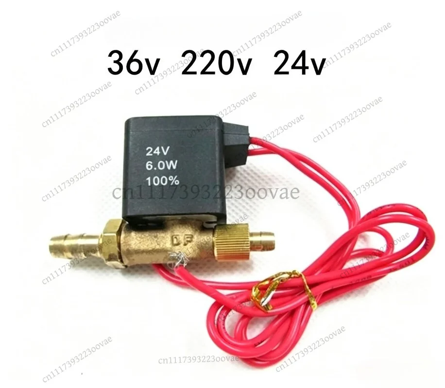2‑Position 2‑Way Gas Solenoid Valve 24V 36V 220V 8Bar for Plasma Argon Arc Welding Machine