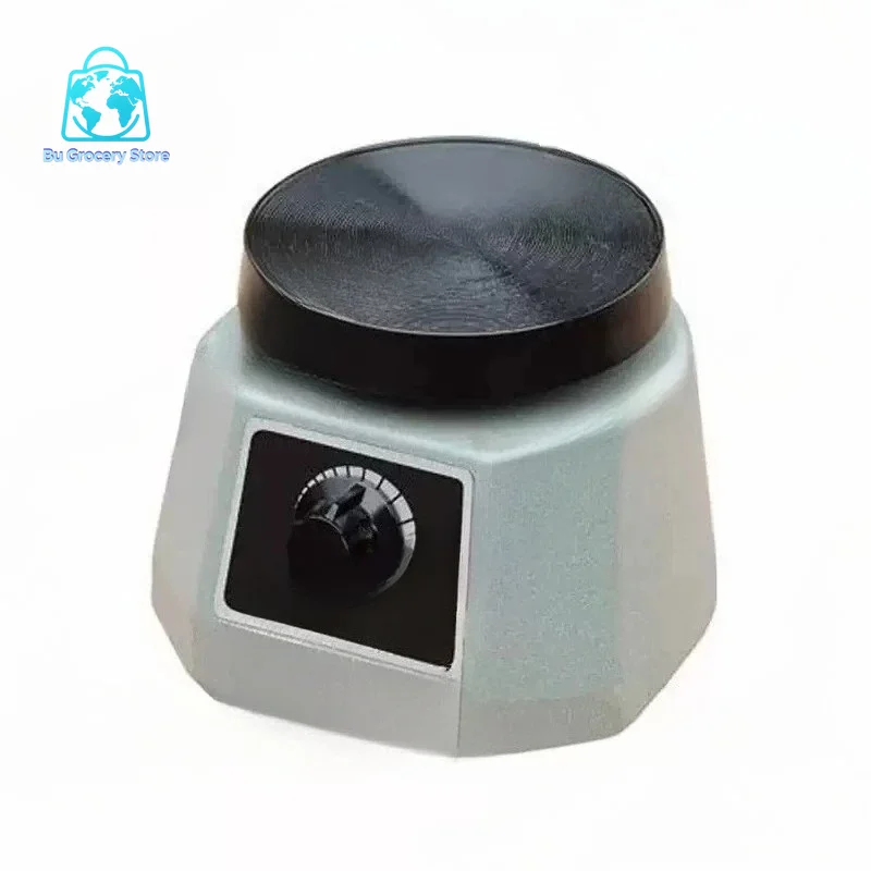 Variable Intensity Shaker Oscillator Dental Lab Equipment 1110V/220V Dental Plaster Vibrator 4'' Round Small Gypsum