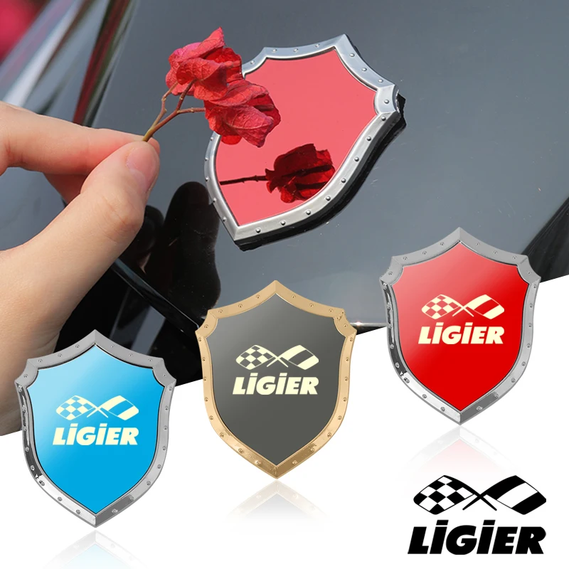 

3D наклейки на автомобиль, металлические автомобильные аксессуары из нержавеющей стали для ligier js50 L js2 js60 jsrc jsp4 X-TOO