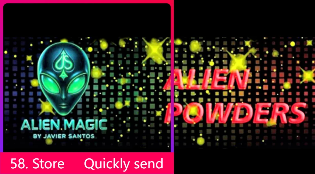 

New Alien Powder by Alien Magic - Magic tricks ( 58 Store Download )