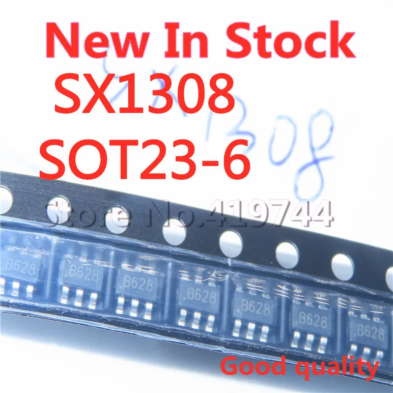 10PCS/LOT Quality 100% SX1308 B628 SOT23-6 SOT SOT23 SMD 2A boost chip output 25V boost In Stock New Original