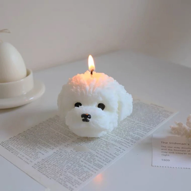 Teddy Aroma therapie Kerzen Schlafzimmer Ornamente Aroma therapie Kerzen Hund Geburtstag Mädchen Geschenk Begleiter Geschenk niedlichen Schlafzimmer Ornamente