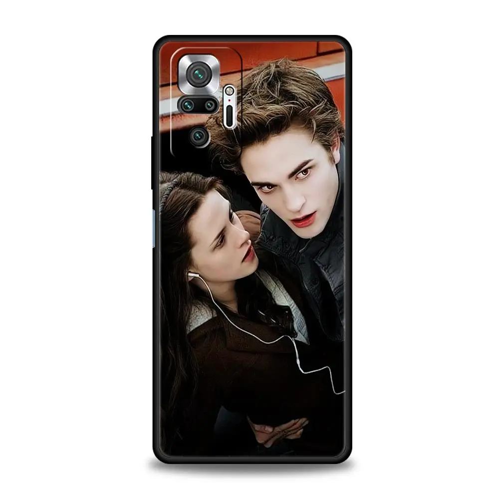 Phone Case For Xiaomi Redmi Note 13 12 5G 9S 9 8 10 11 Pro 9T 13C 12C 10C 9C 9A 7 Pro Soft Silicone Cover Twilight Saga