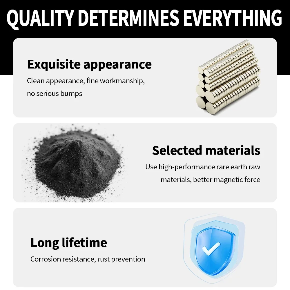 4X2 5X2 6X3 10X3MM Round Super Strong Magnet Powerful Neodymium Magnets N35 NdfeB Permanent Magnetic imanes Refrigerator Magnet