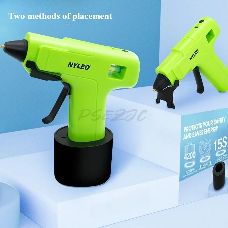 NL242 Hot Melt Adhesive Gun Automatic Power Off  Wireless Lithium Battery Adhesive Gun