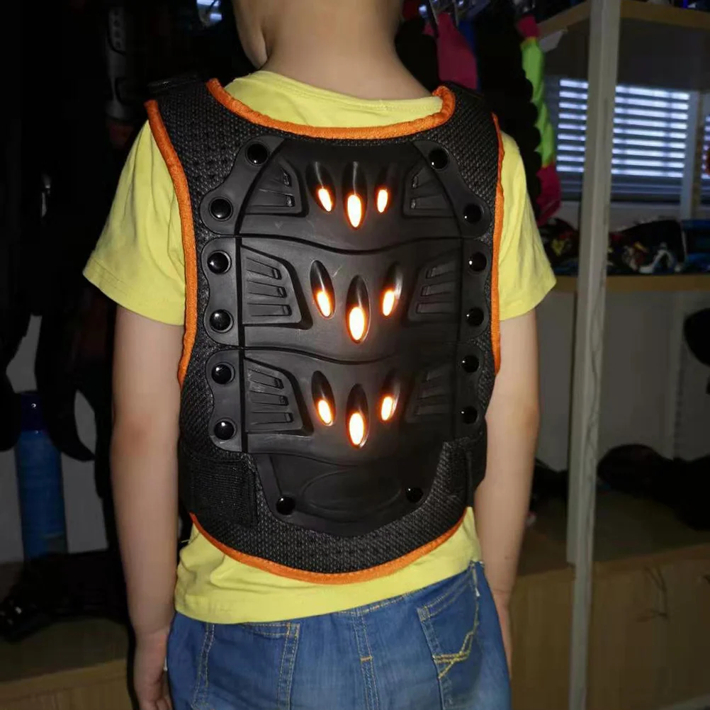 

Protective Vest Size M Comfortable Wear Resistant Cycling Sports Protective Gear Back Spine Shoulder Pads Armour Jacket