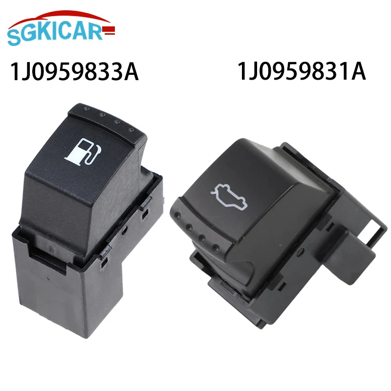 1J0959833A 1J0959831A cubierta de tanque de combustible de coche interruptor de puerta trasera para VW Bora Jetta Golf MK4 Passat B5 1999 2000 2002 2004 2005