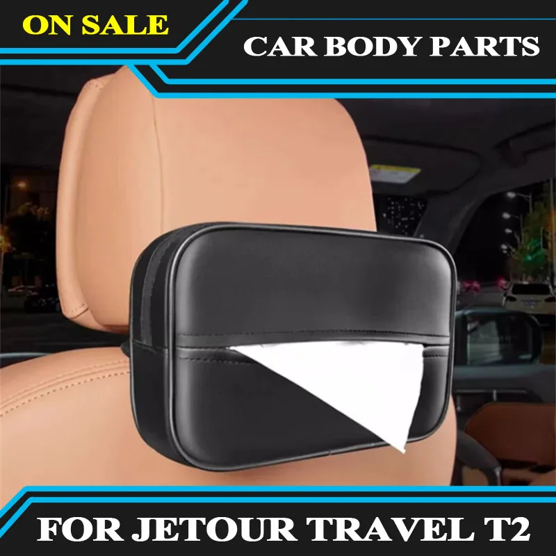 

fit for JETOUR T2 car tissue box, hanging tissue box, seat backrest tissue box