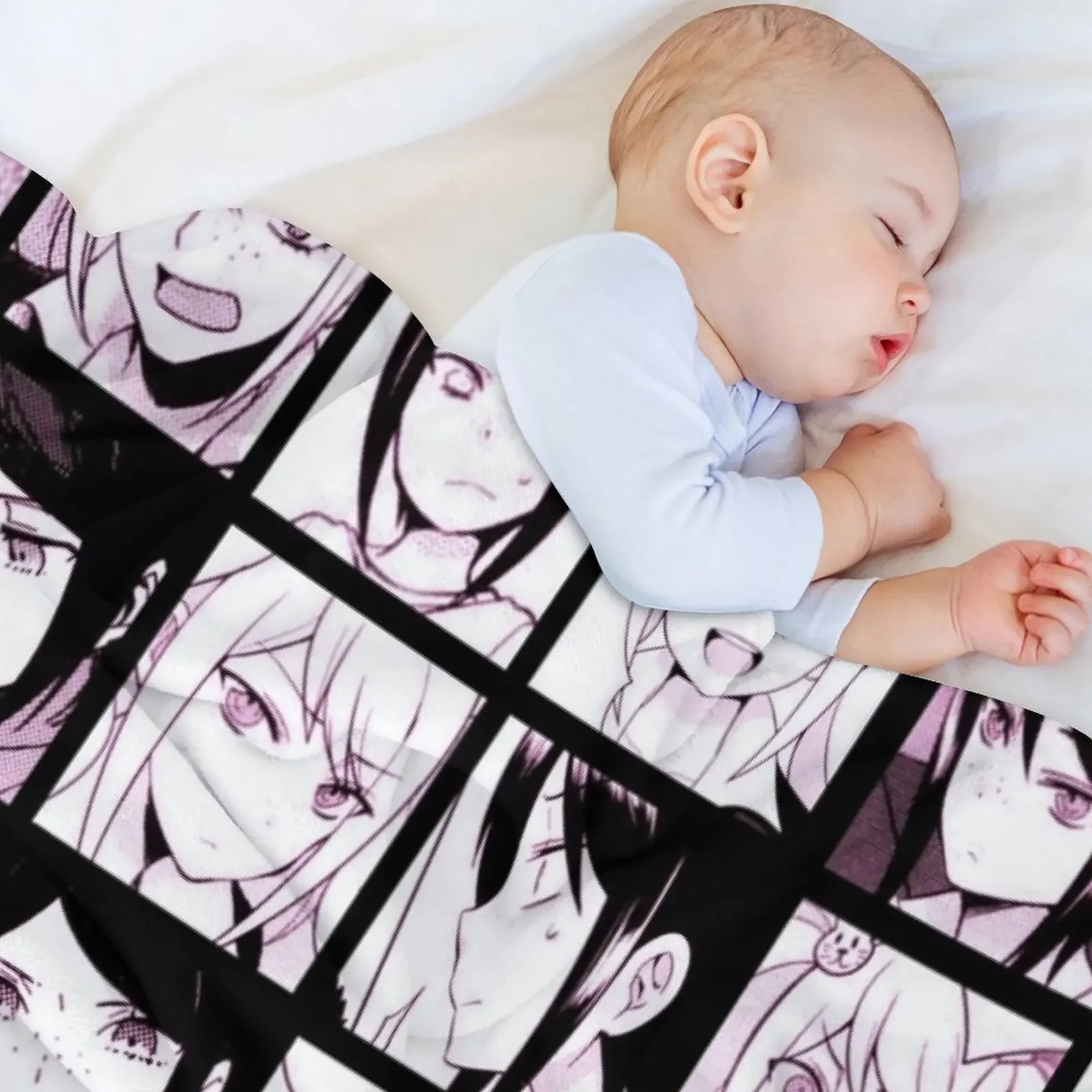 Mukuro Manga Collection (Colored) Throw Blanket wednesday Cute Blankets Sofas Of Decoration blankets and throws Blankets