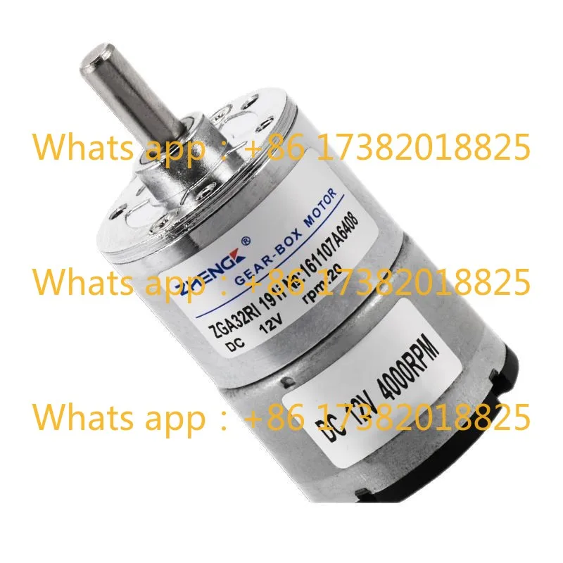 

ZGA32RI/RB/RV/RO Mini Motor, DC Geared Motor, Center Shaft, 12V 7-16