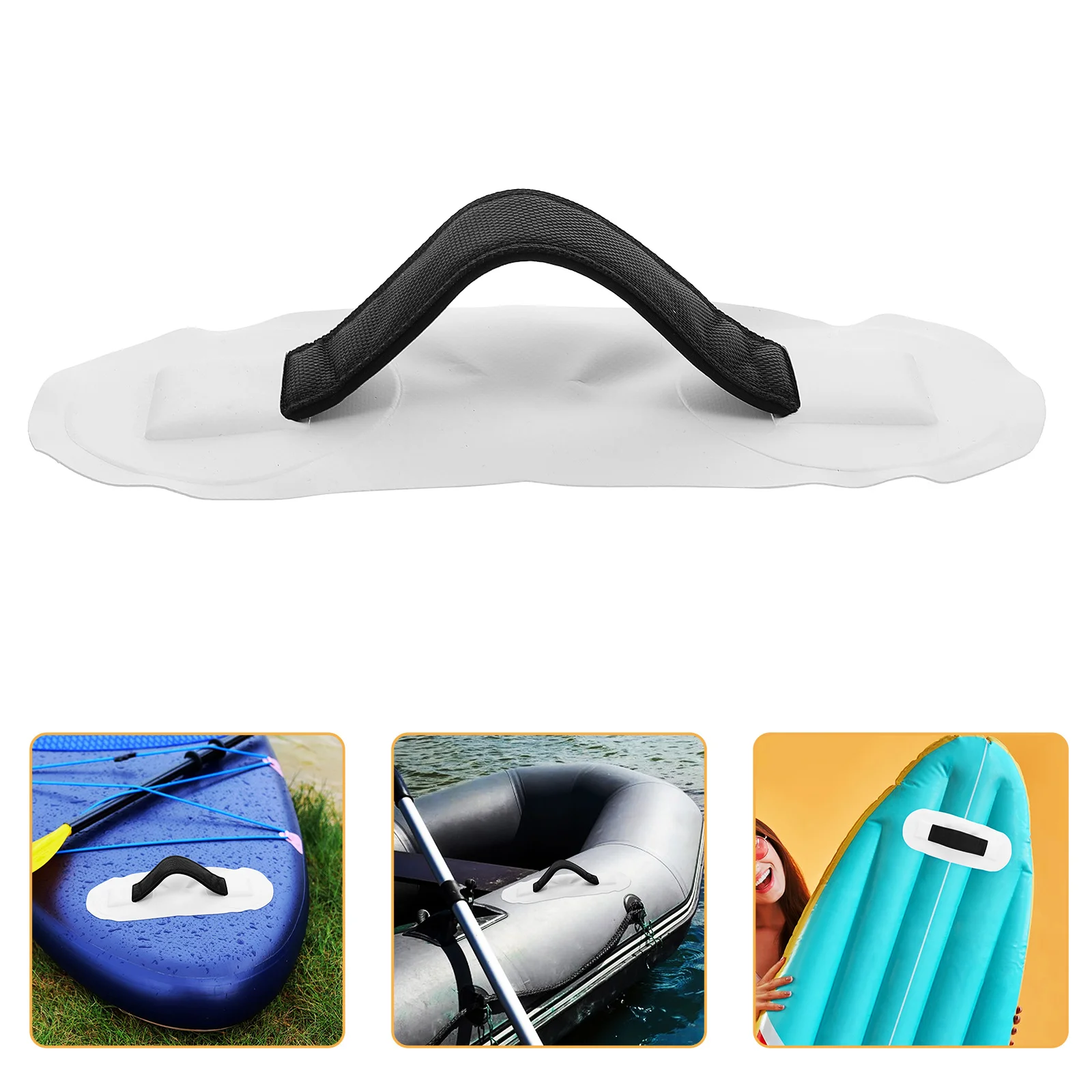 

Comfortable Grip Kayak Handle for Inflatable Boat Paddleboard Surfboard Non-Slip Mount Grab Handle Easy Installation Sturdy