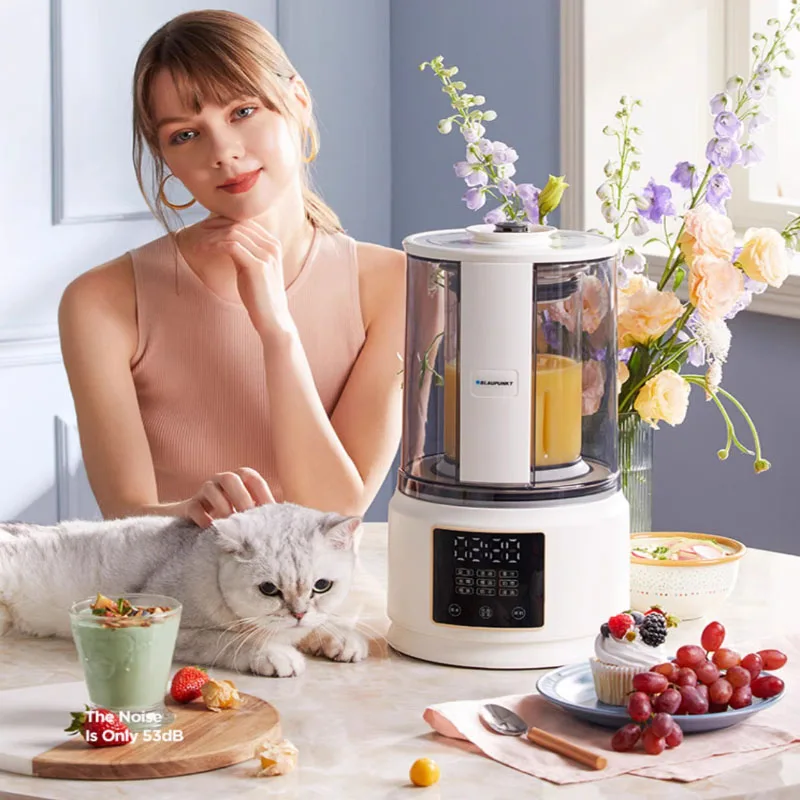 Wall breaking machine, household soy milk maker, quiet, low-noise, residue free complementary food cooking machine