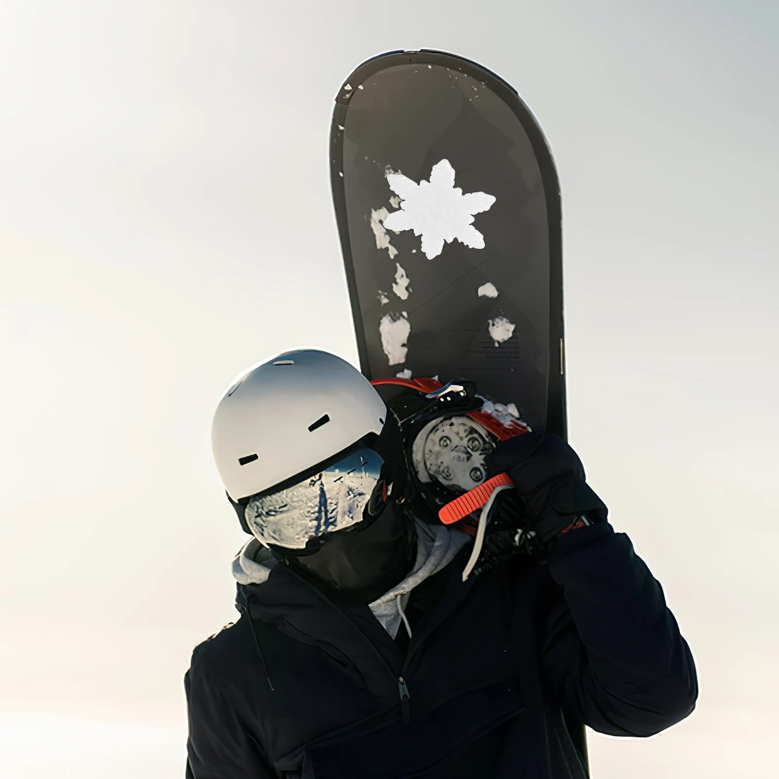 

s Snowboard Nonslip Sticker Transparent Anti Slip Pad for Single Foot Skateboarding Grip Pads Outdoor Sports Accessories Ski