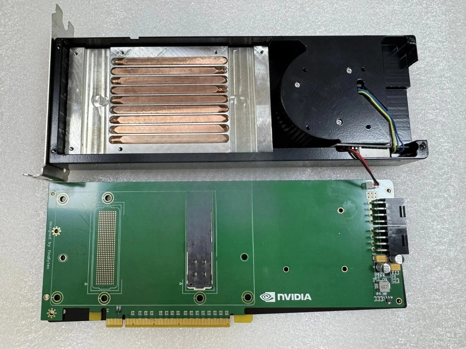 SXM2 to PCIe Adapter Board, NVIDIA Tesla P100 V100 16GB 32GB Compatible, GPU Computing Accelerator Converter