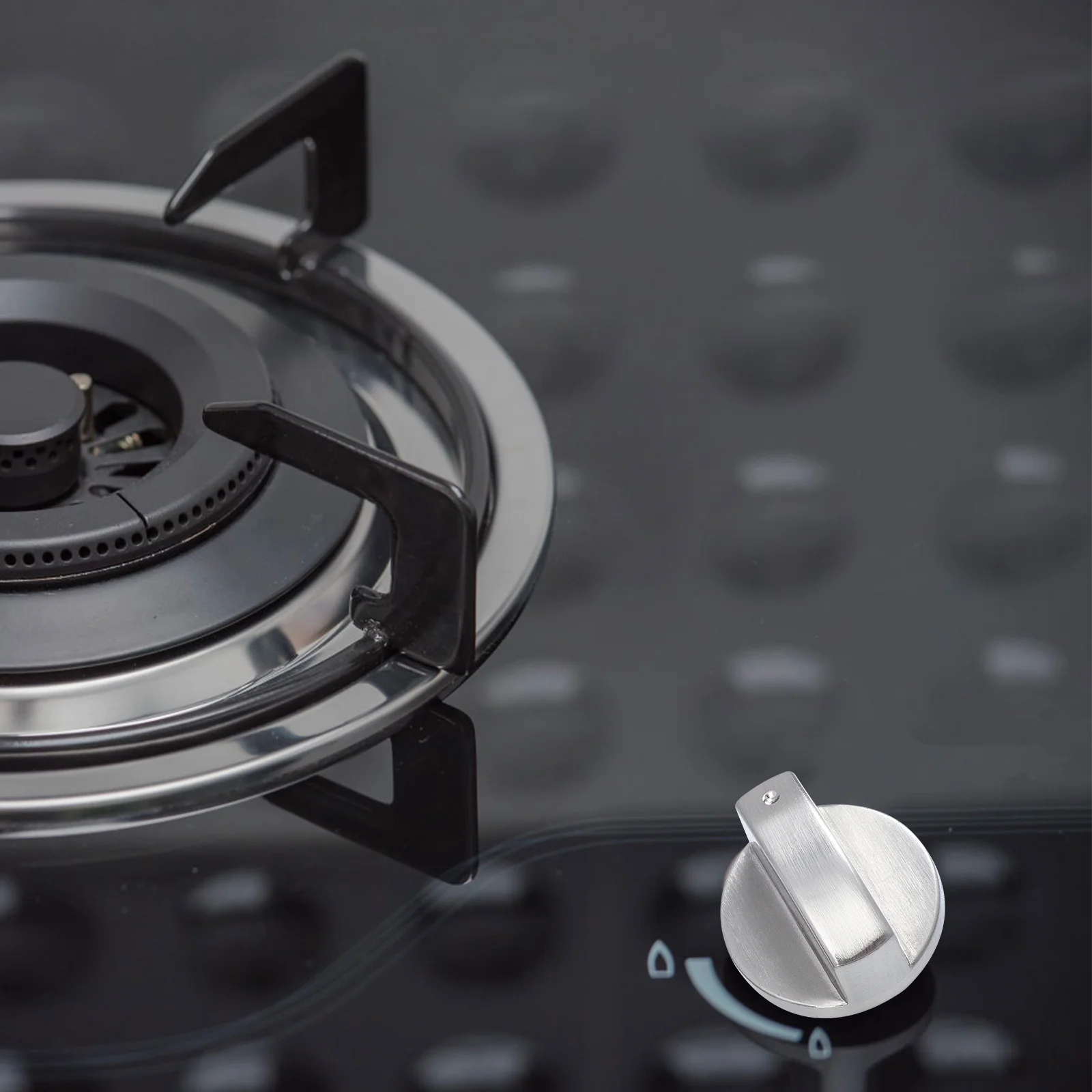 

4Pcs Metal Zinc Alloy Stove Knobs Replacement Universal Burner Control Knobs for Electric Range Oven Cooktop Electric Range Knob