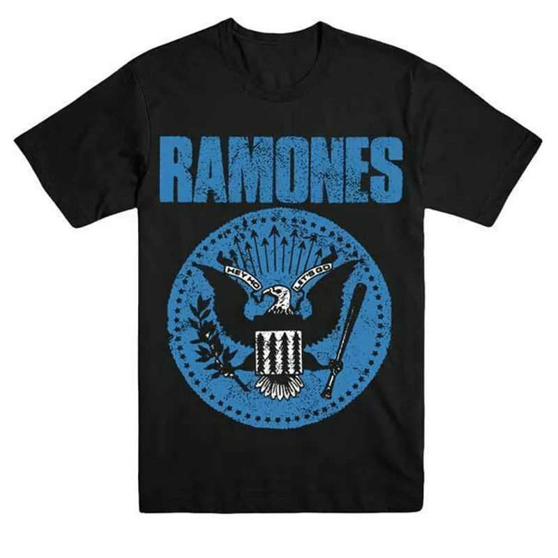 Ramones Band - Banda punk lendária americana - Camiseta de manga curta com estampa retrô de rock