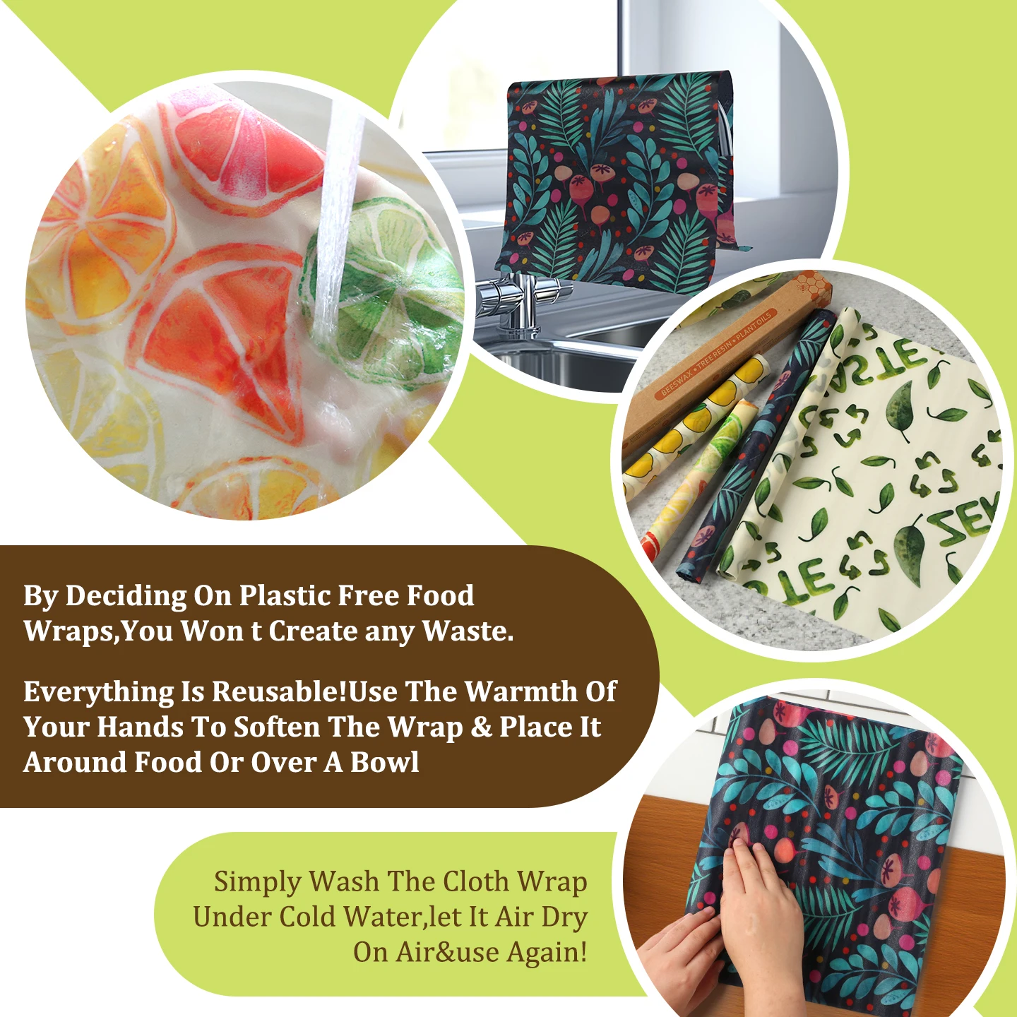 The Freely Cut-Out Wrapping Pa - Beeswax Food Wrap review and price