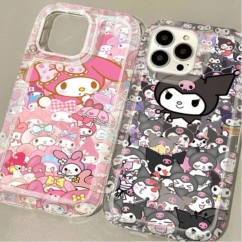 Lovely Sanrio Hello Kitty Case for Xiaomi Redmi Note 13 12 Pro Plus 12S 11 11S 10 10S 9 9S 8 Pro 12C 10C Soft Protective Cover