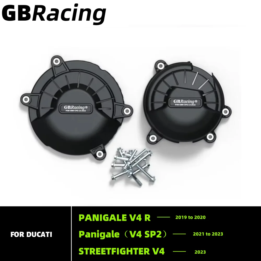 

GBRacing Street Fighter V4 R 2019-2020 DUCATI Motorcycle, Body and Frame, Clutch Water Pump Engine Protective Cover