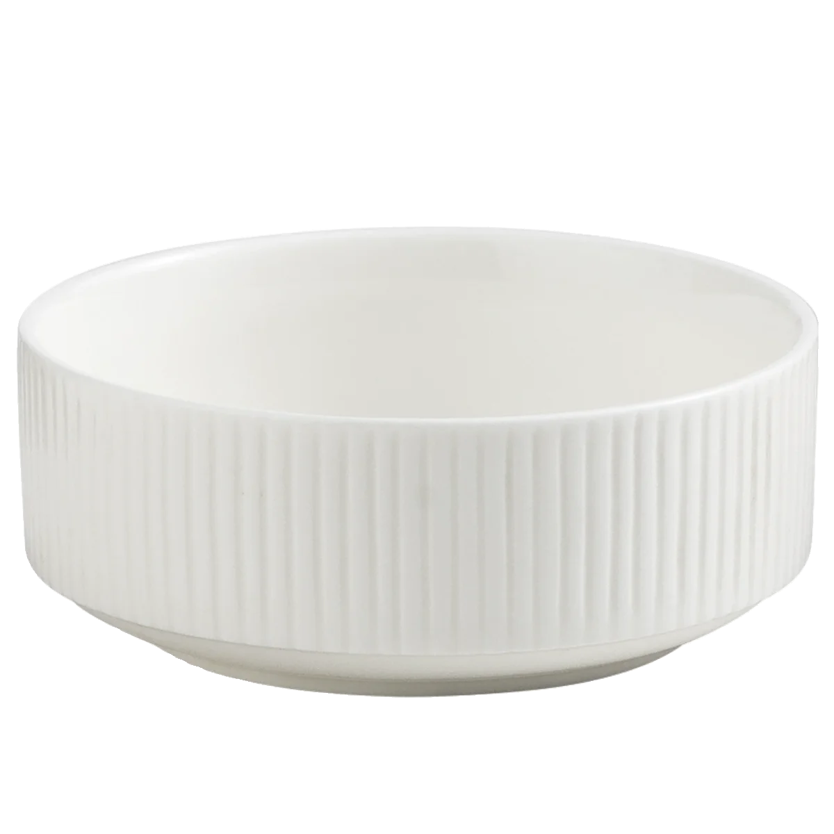 Ceramic White Straight Mouth Bowl Rice Bowl Noodle Bowl Small Soup Bowl New Modern Simple Household Bowl noodle bowls