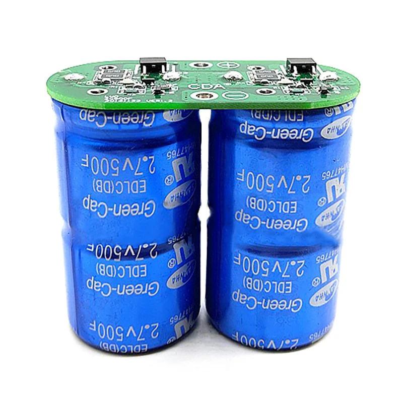 

1PCS SAMWHA Green-Cap 5.4V250F Super Farad Capacitor Module 2.7V500F Low Internal Resistance 5.5V250F