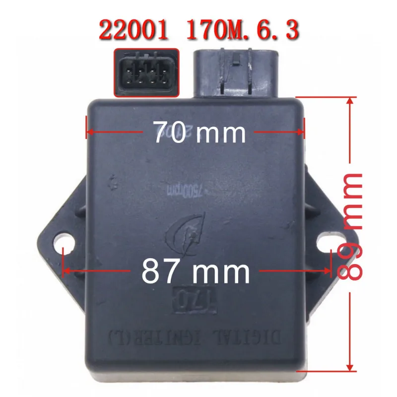 

Linhai оригинальный 8-контактный CDI для Yamaha YP250 260cc 300cc ATV Quad UTV Запчасти 22001 170M.6.3 часть мотоцикла