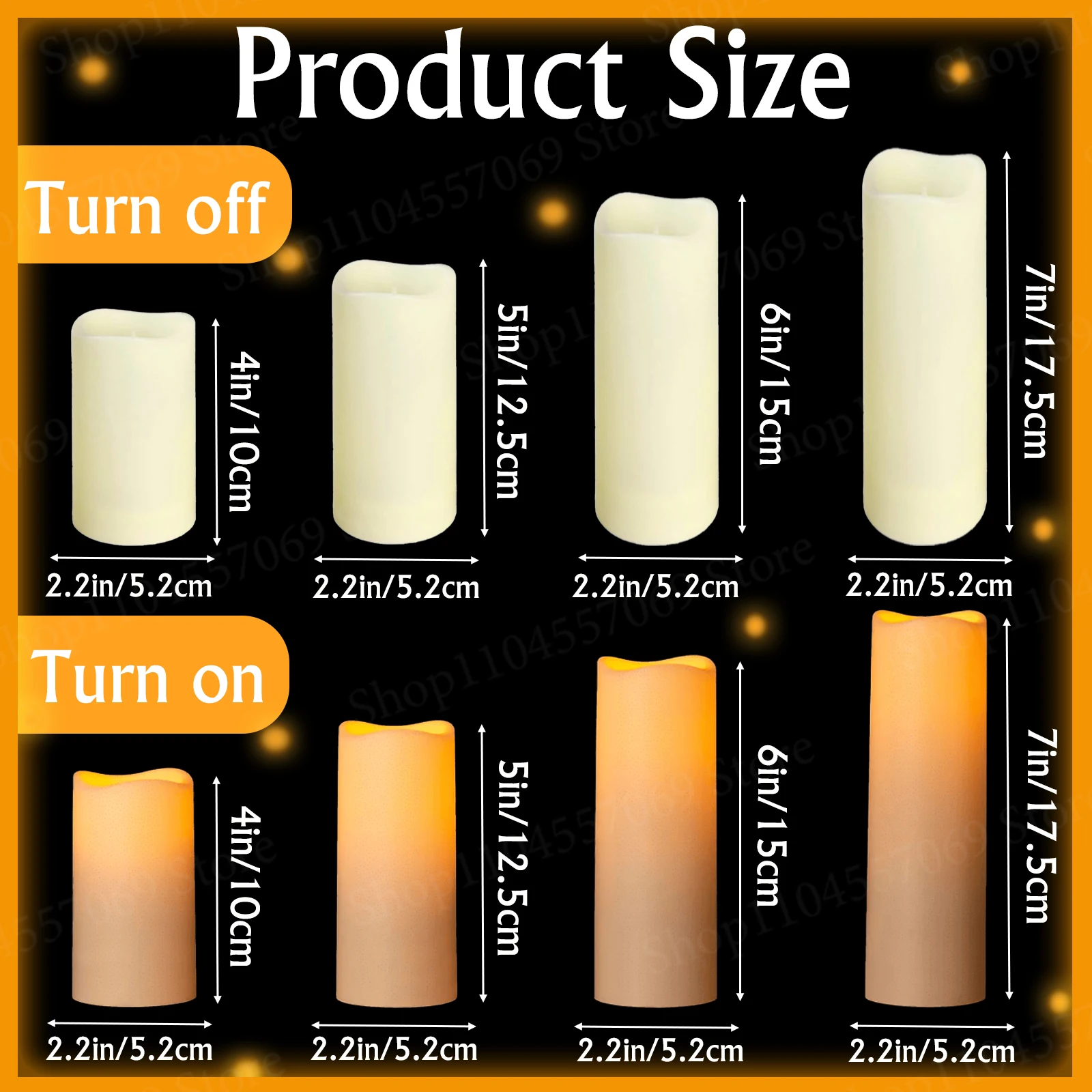 LED Flameless Candles 6