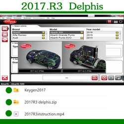 Delphis-Logiciel de diagnostic de voiture, compatible Bluetooth, code de défaut clair, DVD, CD, TCS, automatique, diagnostic de camion, 2017.R3 continent Gen, sie 150