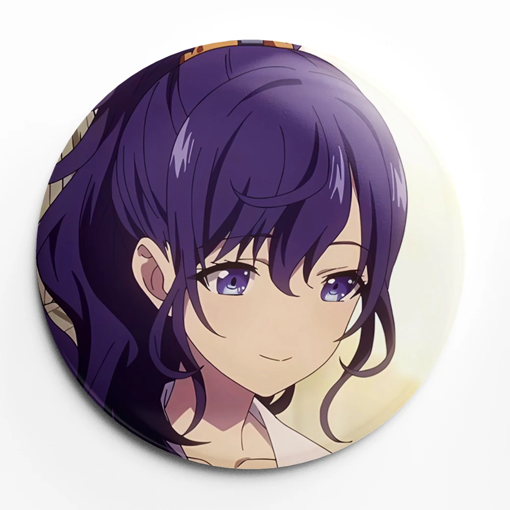 Anime Mafuyu Asahina 25 Nightcord Soft Button Lapel Pin Brooch Jewelry Decoration Gift 58mm