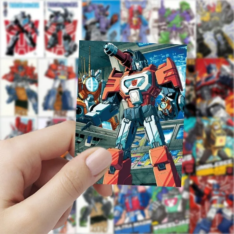 60PCS Transformers Stickers Optimus Prime Megatron Soundwave Bumblebee Notebook Mobile Phone Computer Toy Stickers Wholesale