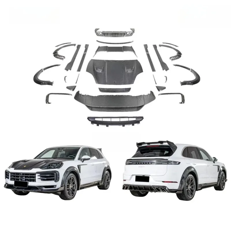 

High-quality goodsFor Suitable Shijie New Cayenne 24 25 Models 9Y0.2 Upgraded Dry Carbon MSY Surround Kit