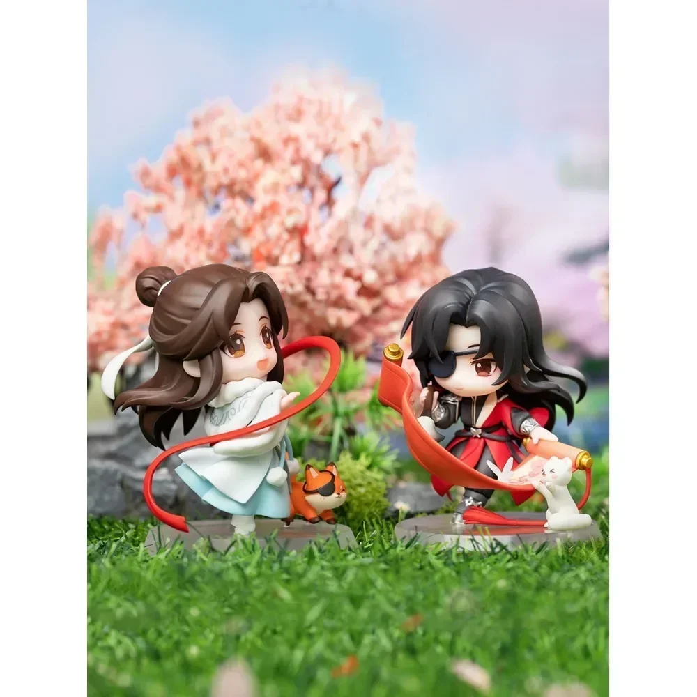 Tian guan ci fu action figuren xie lian hua cheng fei huaqianjie q version anime periphere verzierungen ziemlich und süßes puppen modell