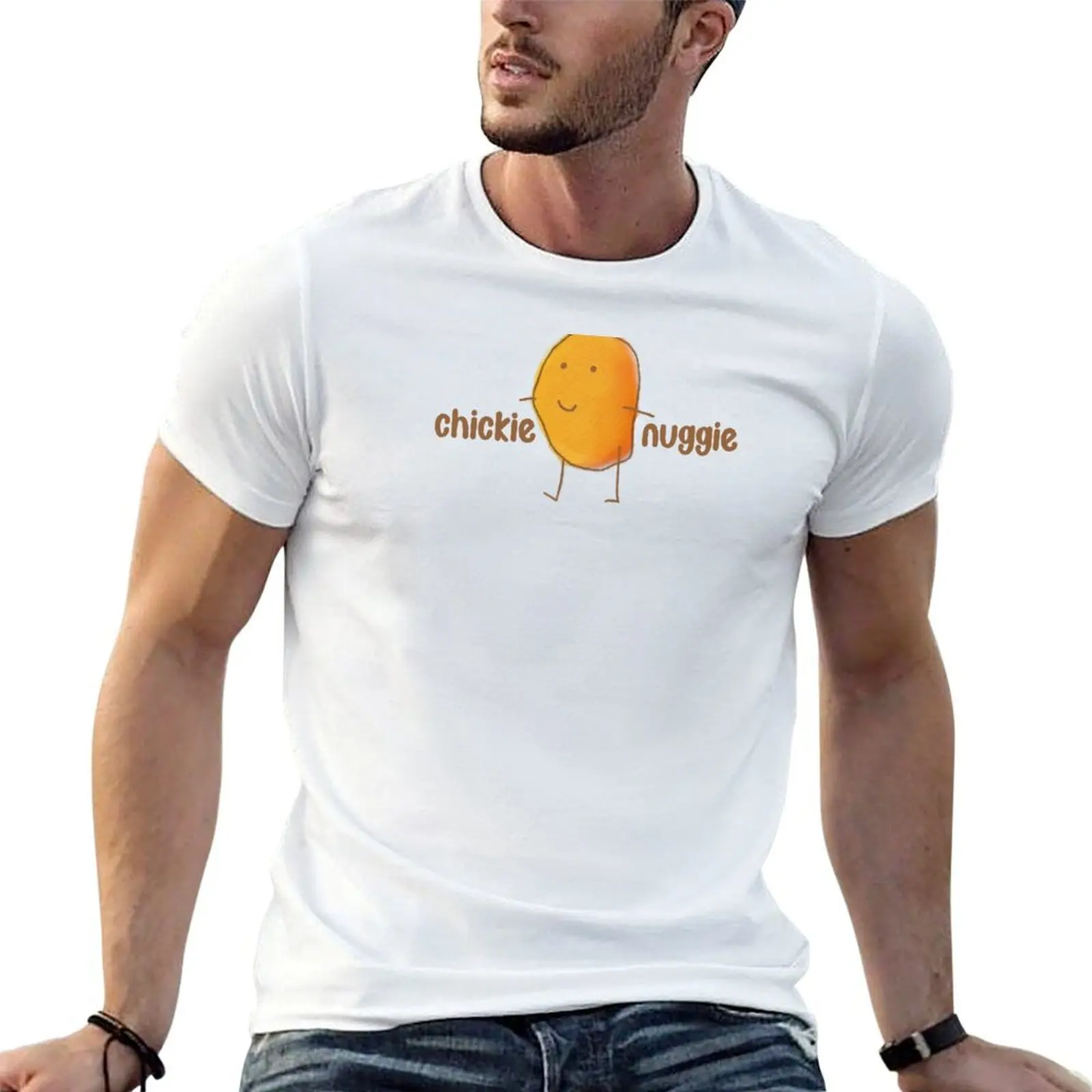 Chickie Nuggie T-Shirt plus size tops Louboutins cotton t shirt men