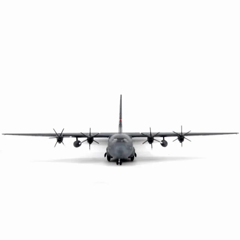 Diecast Scale 1/200 US Air Force C-130H Hercules Transport C130 Finished Alloy Aircraft Model Display Collectible Toys Gifts