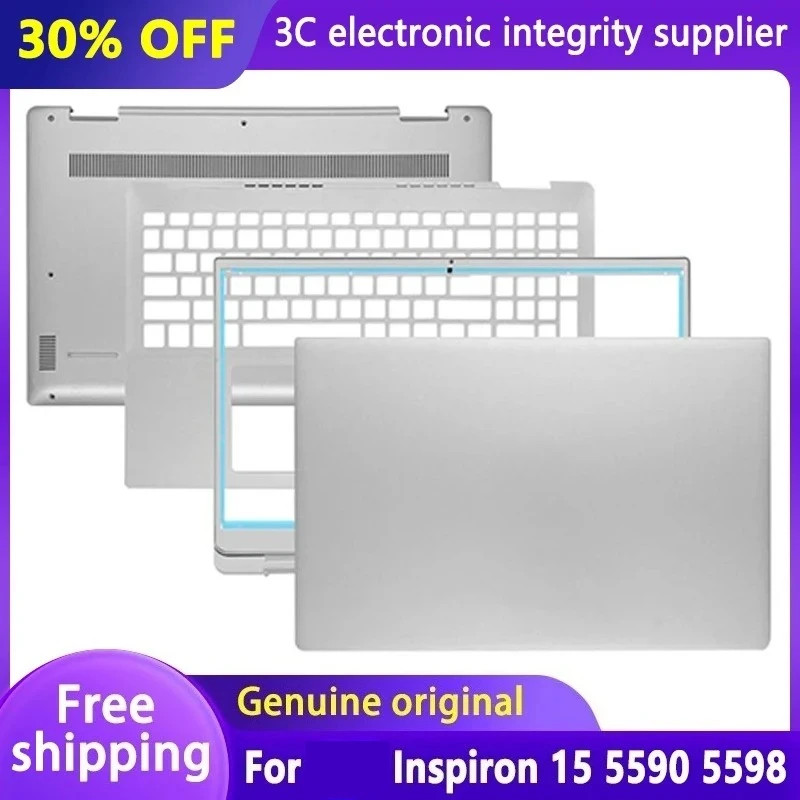 

NEW Original for Inspiron 15 5590 5598 Laptop LCD Back Cover Front Bezel Palmrest Upper Bottom Base Case Top Housing 039T35