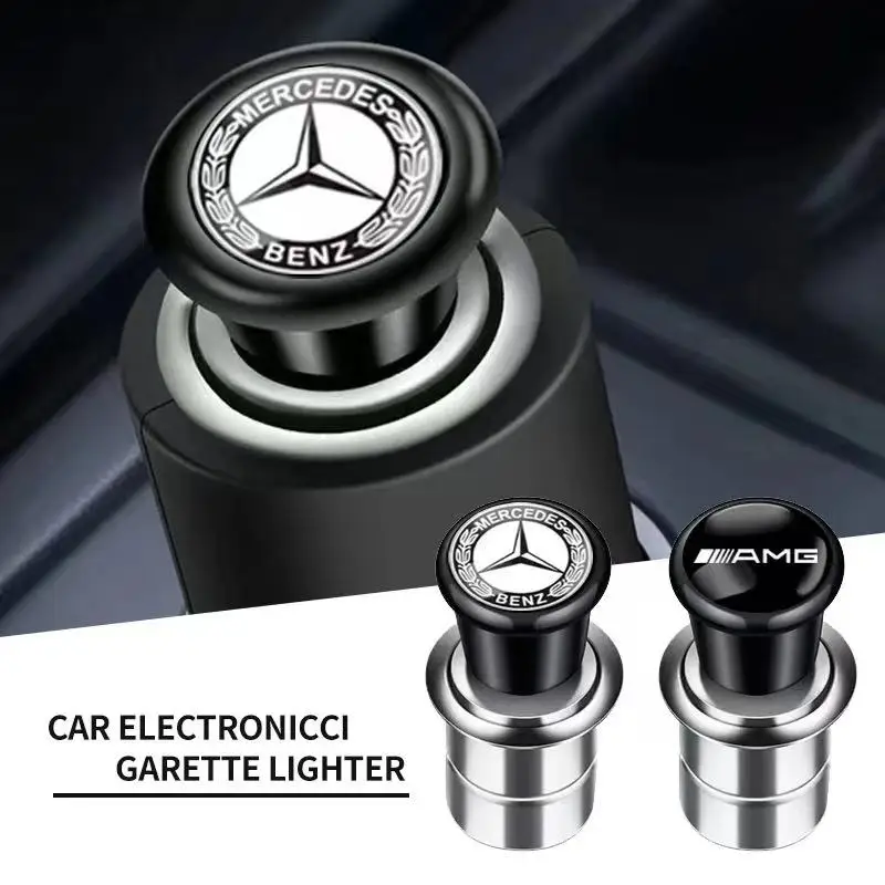 Car Cigarette Lighter Plug Adapter Portable Power Outlet Car Styling for Mercedes Benz AMG W203 W204 W205 W211 W212 W213 W218