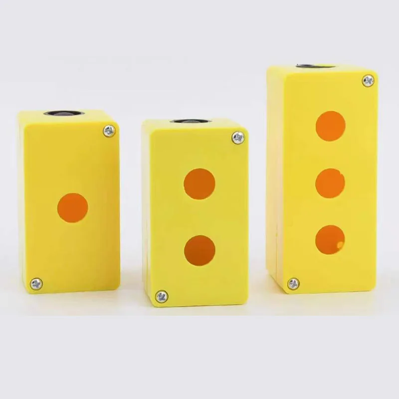 

Корпус станции управления кнопочным переключателем 16 мм, 1 2, 3 отверстия