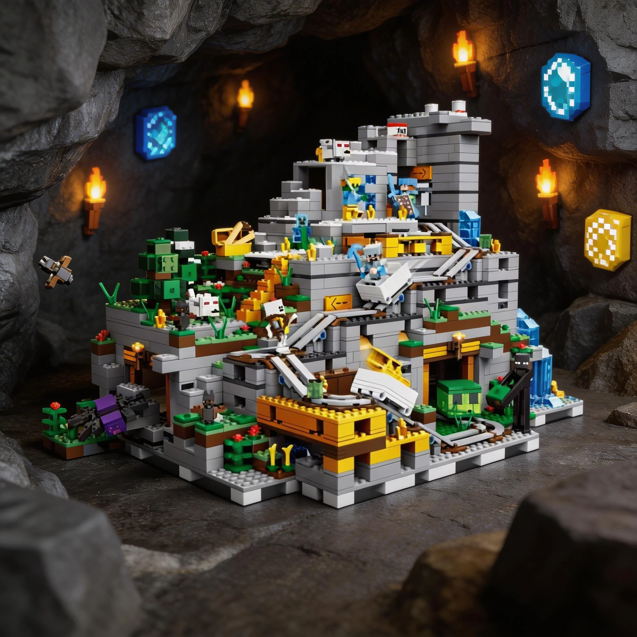 

Новые креативные строительные блоки 2026 года: модель пещерного замка для мужчин и женщин, праздничные подарки для мужчин и женщин