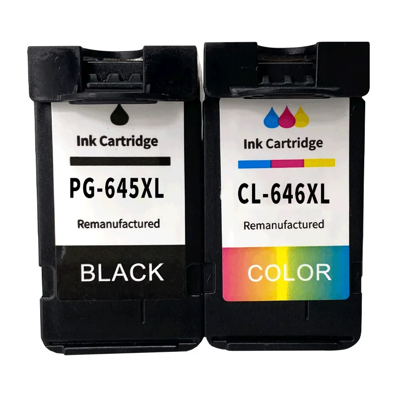 PG645XL CL646XL cartucho de tinta compatibles Canon PG-645XL CL-646XL cartucho de tinta MG2560 TS3160 3166 TS3165 Printer