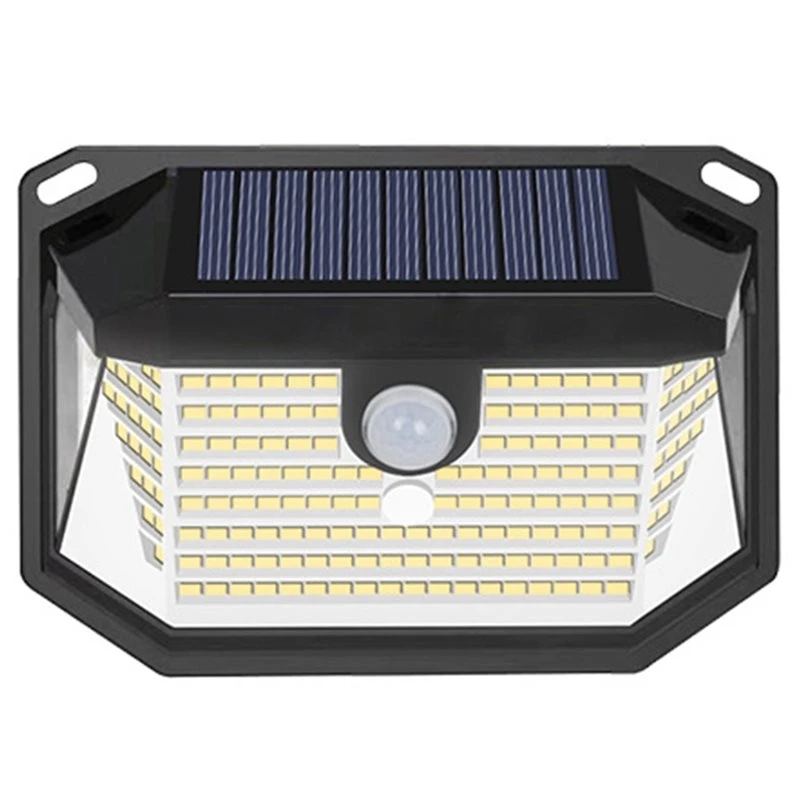 M01K Motion Sensor LED Lights, 270° Wide Angle, Waterproof, Solar Powered, For Outdoor Security