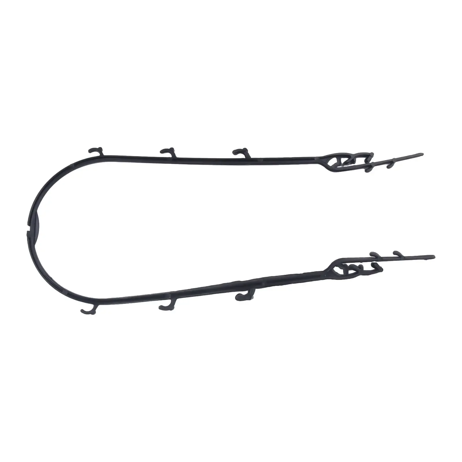 

Рамки для скалолазания растений, натуральный U-образный обруч, рама для скалолазания растений, 6 шт., пластиковая садовая решетка, утолщенная для повышенной долговечности