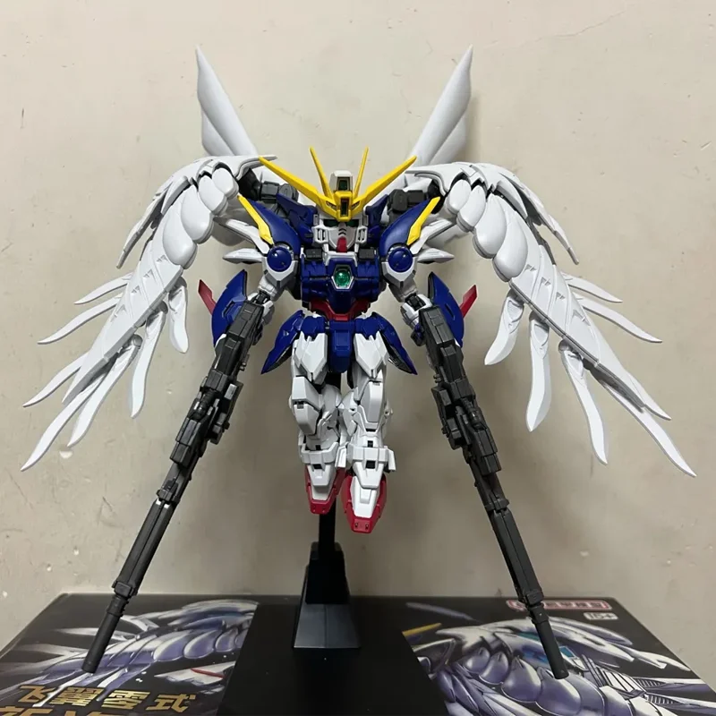 MGSD Wing Zero EW Angel Shape Mech-Kit de modelo de montaje, figura de acción, decoración de escritorio, muñeca, juguete para niño, regalo sorpresa coleccionable