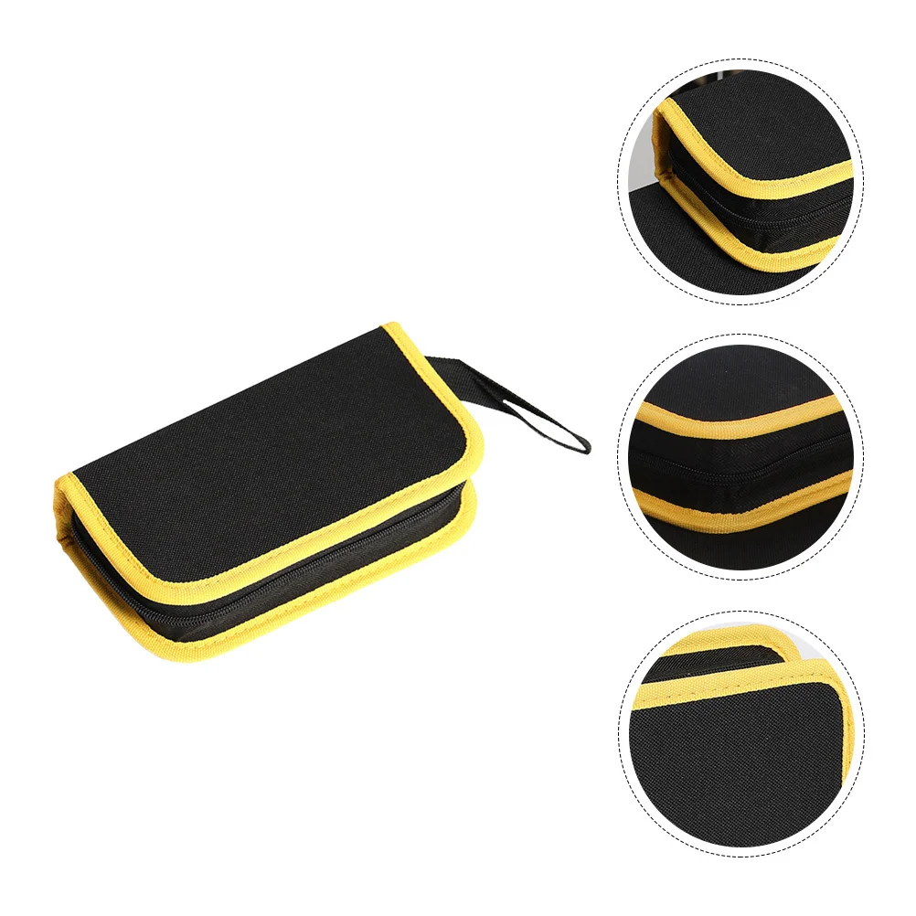 

Waterproof Oxford Cloth Tools Bag Large Capacity Portable for Daily Use Repair Tools Storage Pouch Electrician Pocket Tool