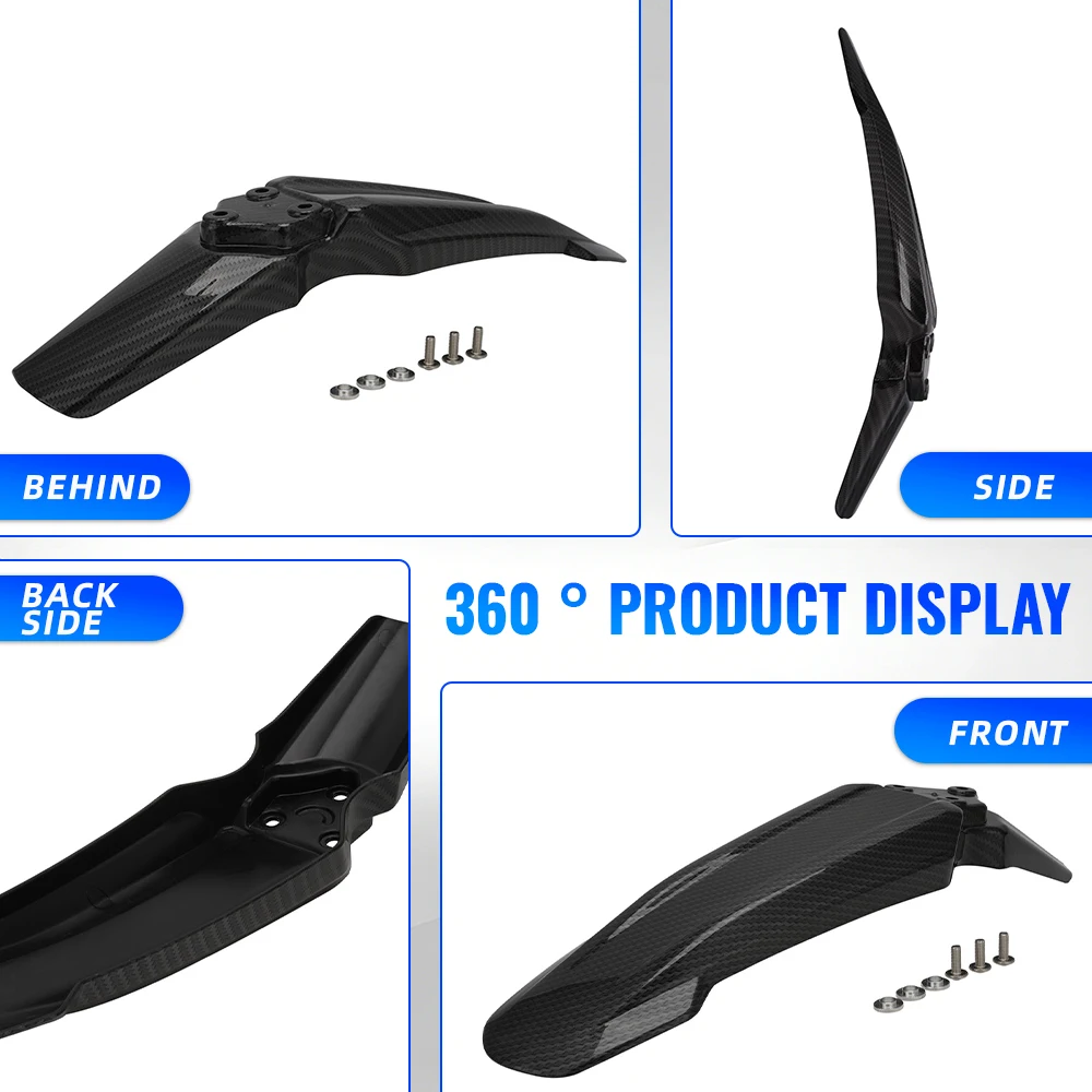 Plastic Modified Extended Longer Front Rear Tail Fender Universal Motorcycles For SURRON Sur-Ron Electric Bike Dirt Pit E-bike image 4